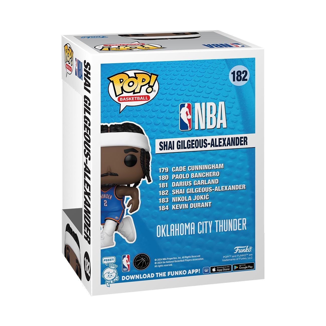 Amazon.com: Funko POP! NBA: Thunder - Shai Gilgeous-Alexander